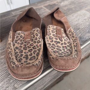 Ariat Cruiser Leopard Suede Shoe